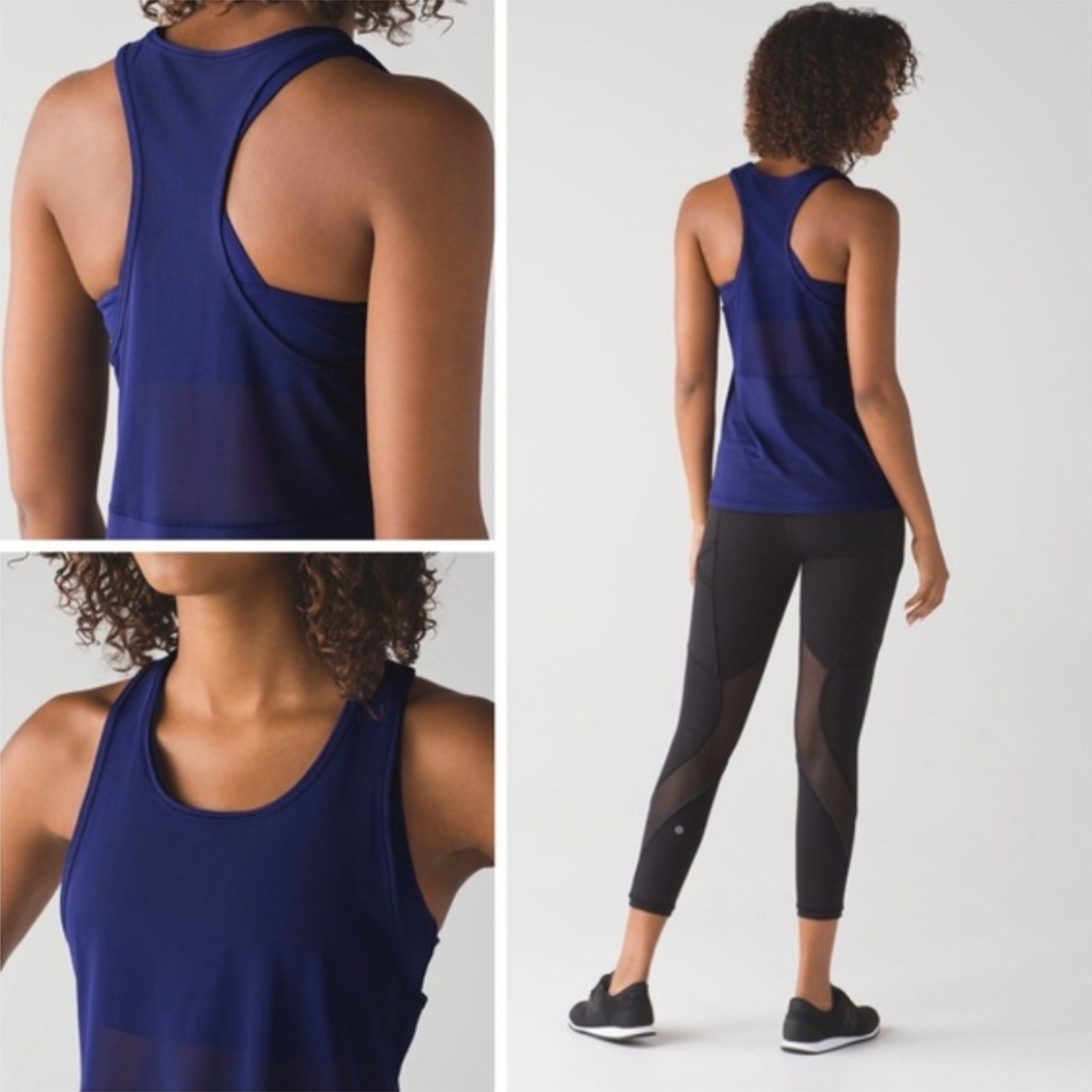Lululemon Fast As Light 2-In-1 Tank (size 4)
